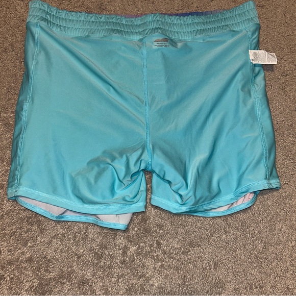 Avia Running Shorts Women’s Size XXL (20) Multicolor Biker Lined Comfort - Picture 7 of 8